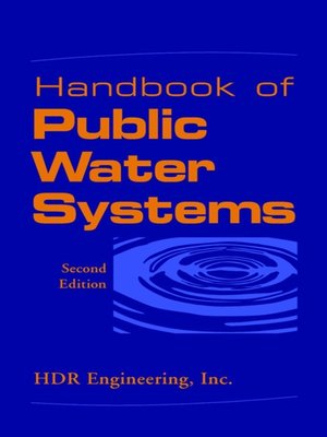 cover image of Handbook of Public Water Systems
